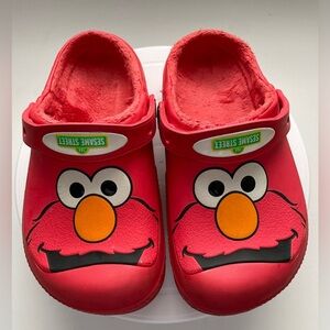Kids Crocs Sesame Street Elmo Clogs - Size 3